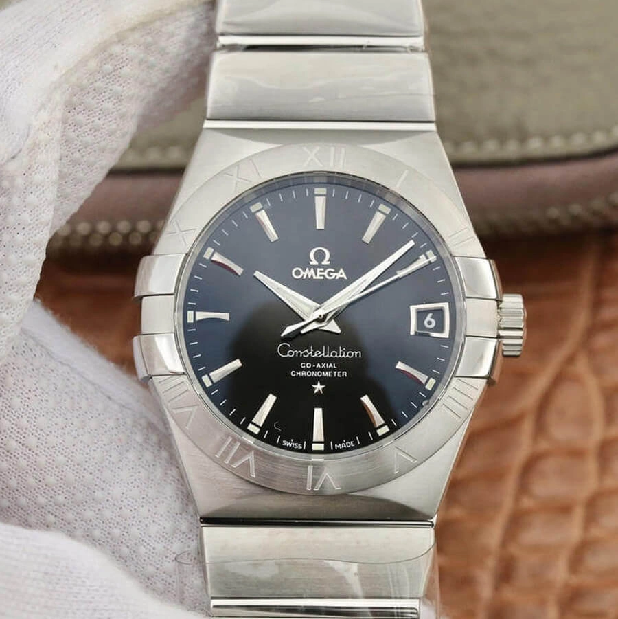 Omega Constellation 123.10.38.21.01.001 VS Factory 1:1 Best Edition Replica Watch Silver Strap